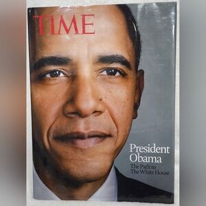 TIME Magazine: President Obama The Path To The White House Hardcover Book Wit…